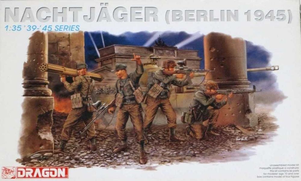 Modelismo Dragon 1:35 Nachtjaeger , Berlin 1945