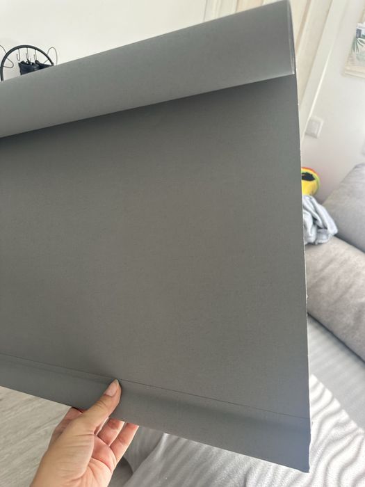 Estore black out cinza