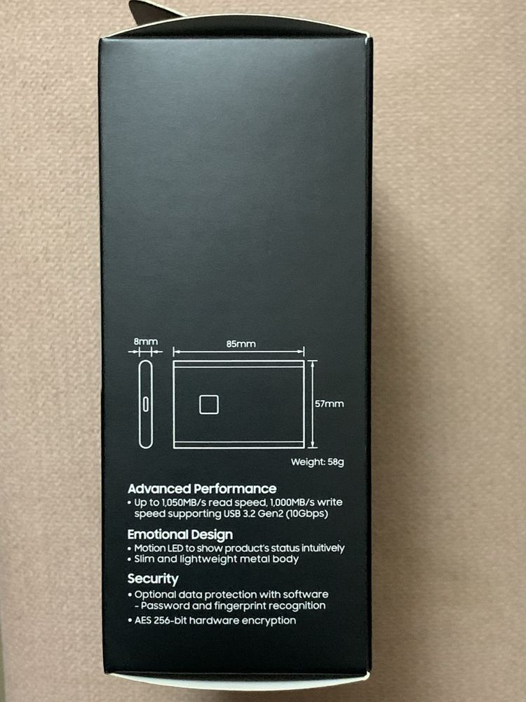 Samsung Portable SSD T7 Touch (1TB)