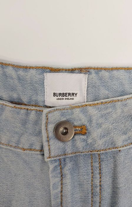 НАЛОЖКА, Широкі Джинси Burberry, джинсы барберри, барбері