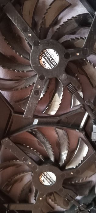 Кожух с вентиляторами для видеокарт