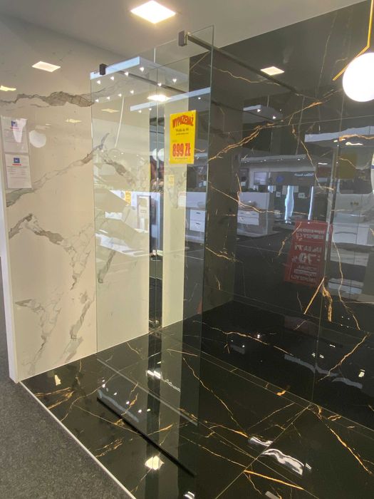 Kabina SanSwiss Easy Walk-In ścianka prysznicowa 90 cm