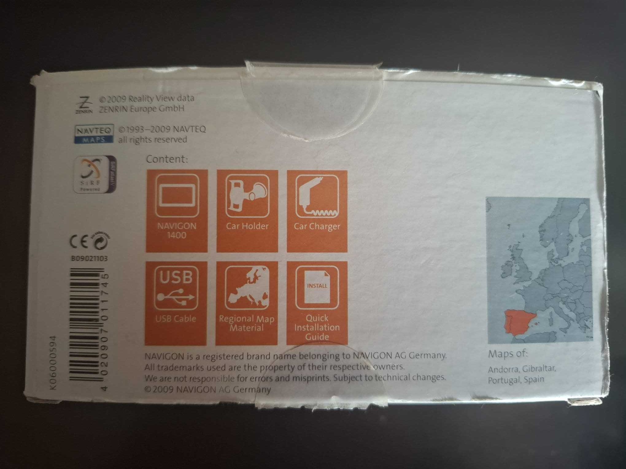 Gps Navigon 1400