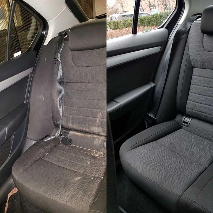 Pranie wnętrz pojazdów osobowych. Pranie tapicerki