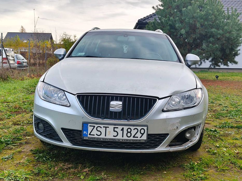 Seat Exeo Style 2.0 TDI 143 KM 2010 r. – Uszkodzony Rezerwacja