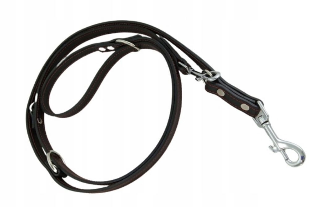 SMYCZ skóra przepinana czarna 210 cm HADA