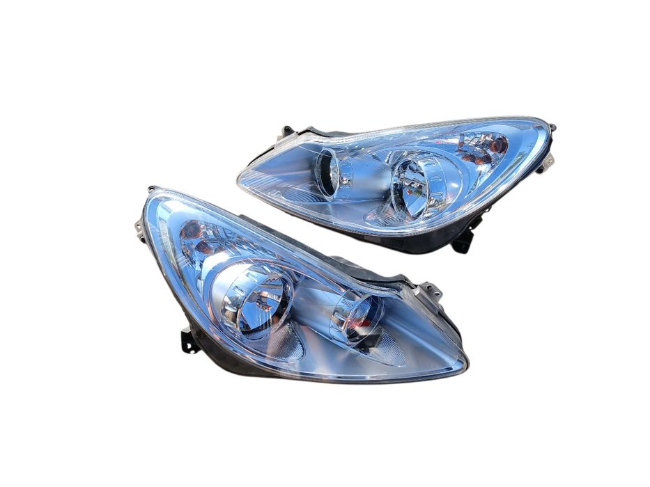 Lampa przód prawa lewa Opel Corsa D EUROPA Kompletna Stan Bardzo Dobry