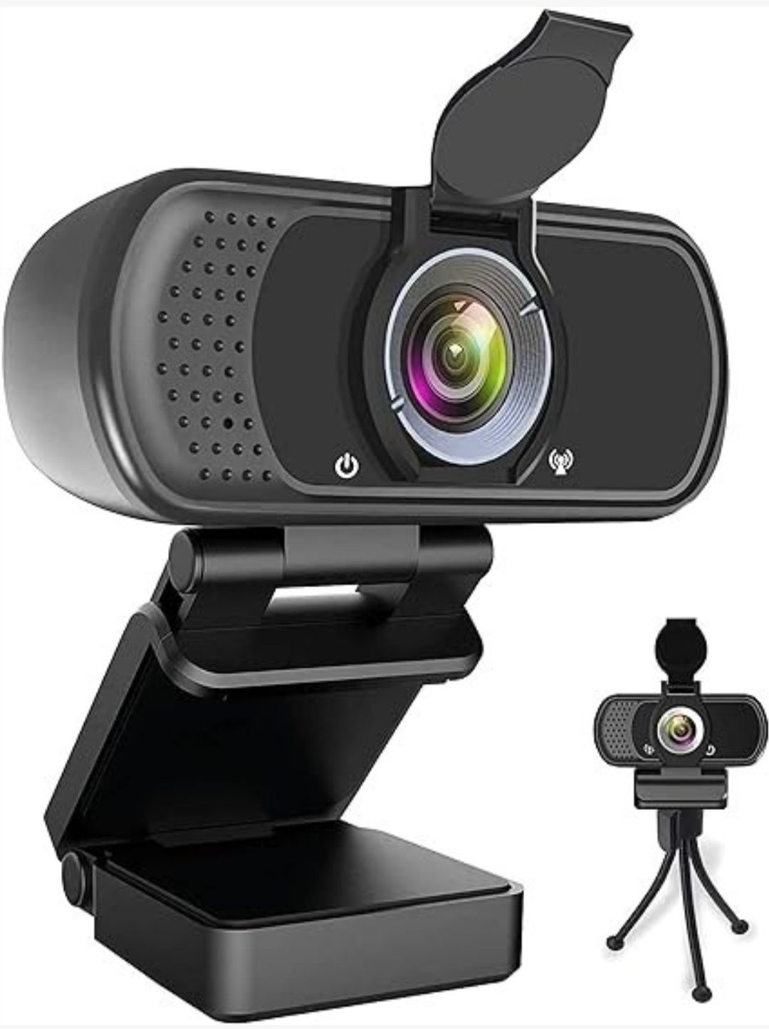 Webcam HD 1080P kamera komputerowa + statyw