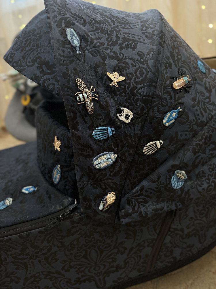 Люлька Cybex Priam Jewels of Nature dark blue