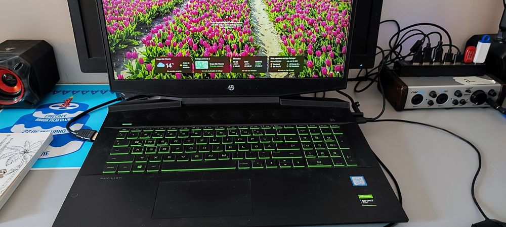 Portátil HP Gaming: i5-9300H + 16GB RAM + Nvidia 1650 4GB VRAM