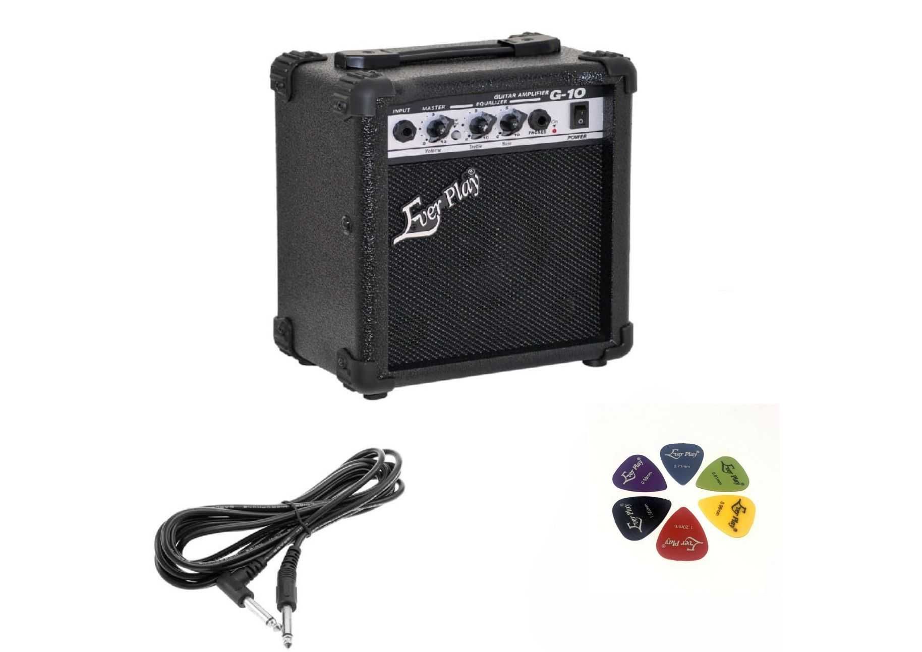 Wzmacniacz Gitarowy Ever Play 10W + gratisy