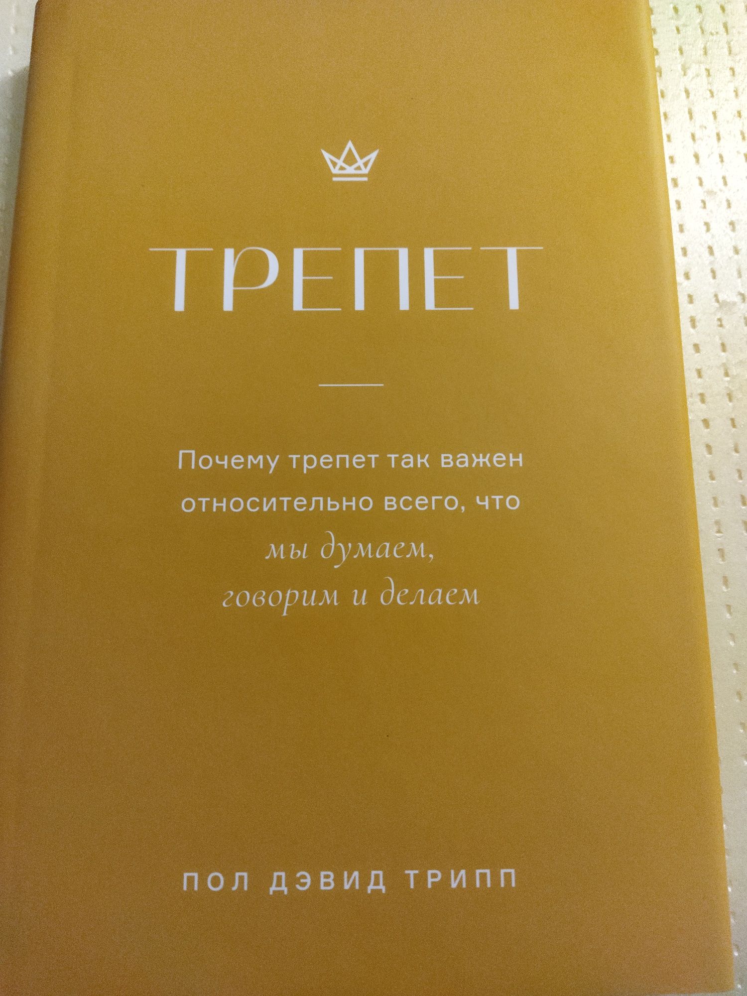 Трепет. Почему трепет так важен относительно всего, что мы думаем, гов