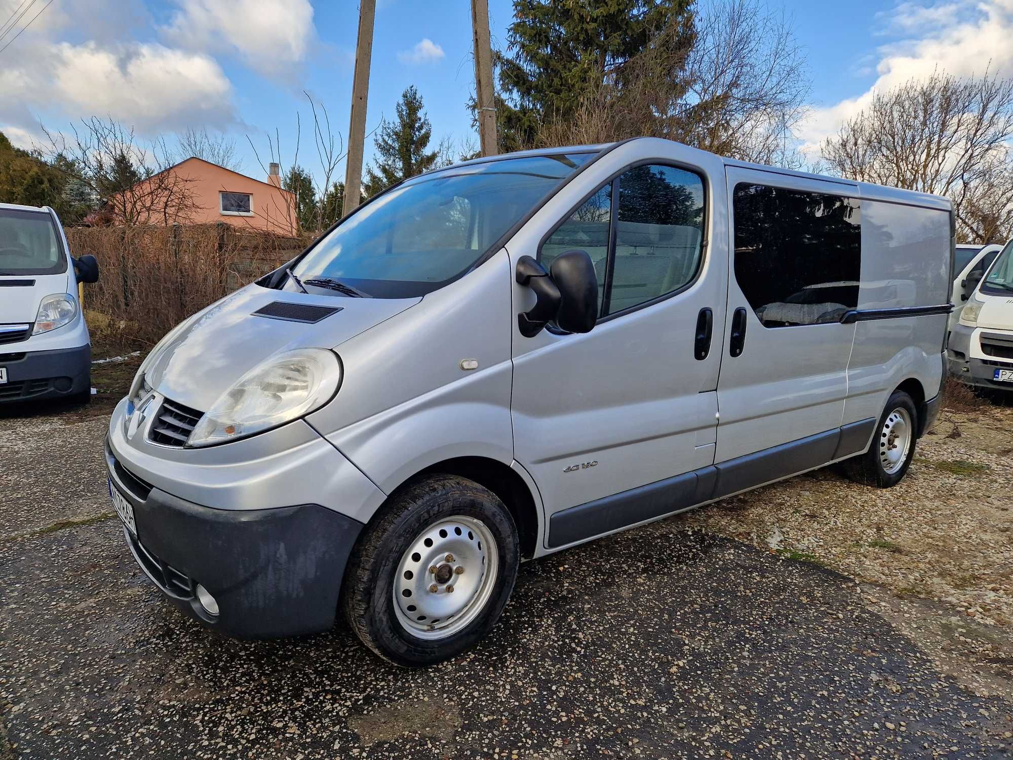 Renault Trafic 2,5 DCI 145KM, 2 boczne drzwi