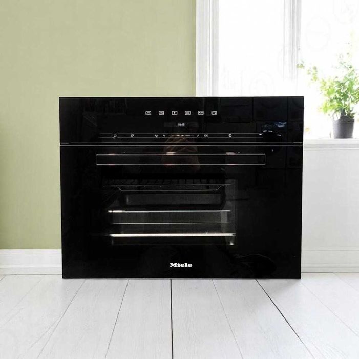 Вбудована Пароварка Miele DG 7240 Obsidian Black