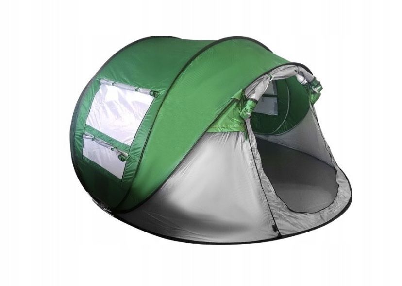 Duży namiot automatyczny 4-6 osobowy wodoodporny
