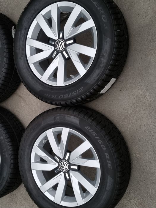 Koła Zimowe Alu z czujnikami 16" VW Passat B8 T-Roc 5x112 SuperStan