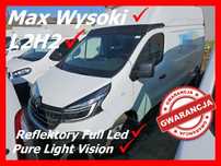 Renault TRAFIC L2H2 2,0 145km  Long Maxi Wysoki  Klima Bagaznik Reflektory Full Led Pure Light Vision