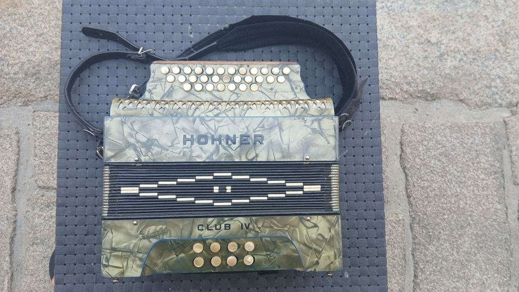 Concertina Hohner Club IV - Sol/Dó