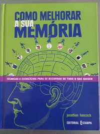 Livro: Como melhorar a sua memória, Jonathan Hancock