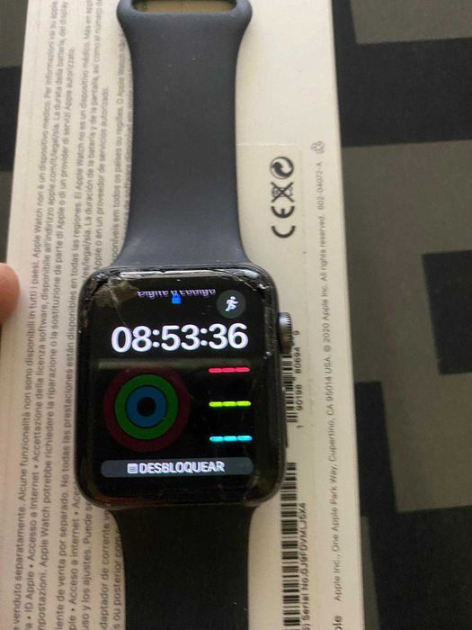 Apple Watch Series 3 com vidro partido