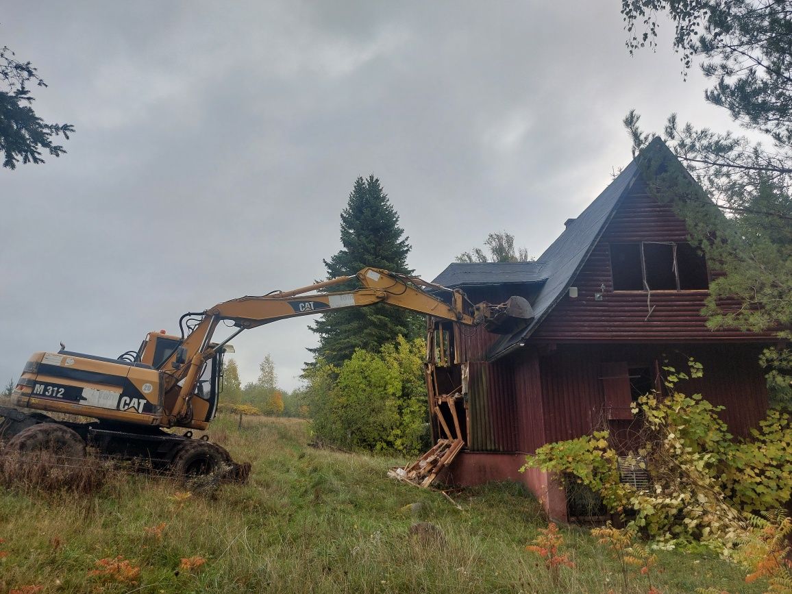 Uslugi koparką,  uslugi wywrotkami, roboty ziemne, wykopy