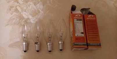Żarówki CLIS-40CL, komplet 4 żarówek, 40 Watt, 1000h działania