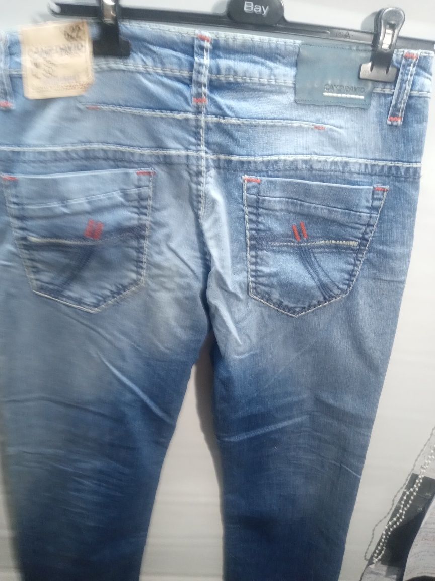 Spodnie Camp David C622 comfort fit w34//30 i 40/34 wyprzedaż magazynu