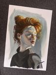 Portret olejny, portret kobiecy