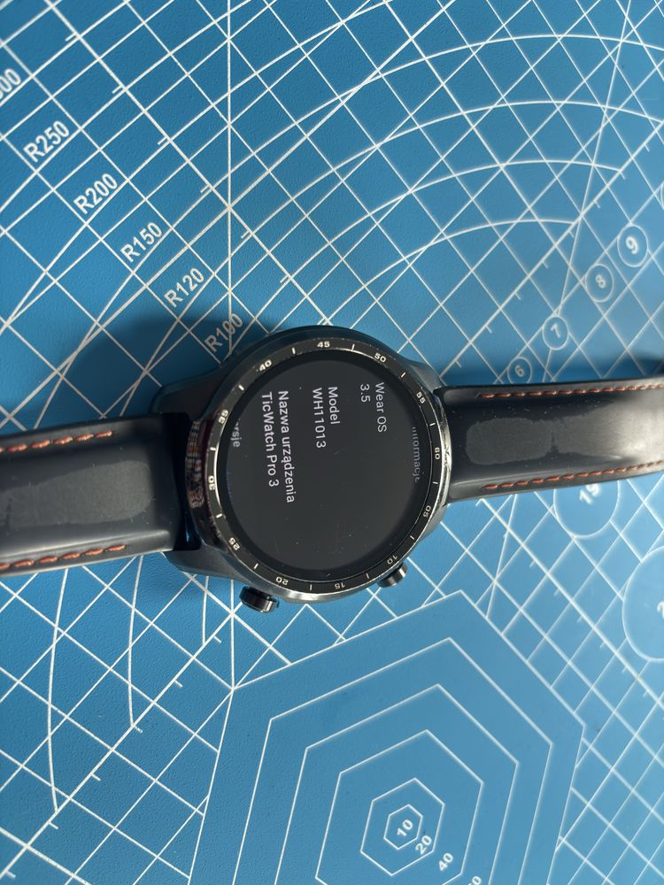 Zegarek Smartwatch TicWatch 3 Pro LTE jak nowy komplet gwarancja eSim