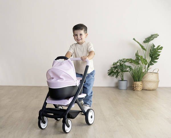 Коляска для ляльки Smoby Maxi-Cosi “3 в 1. Рожева перлина 7600253121