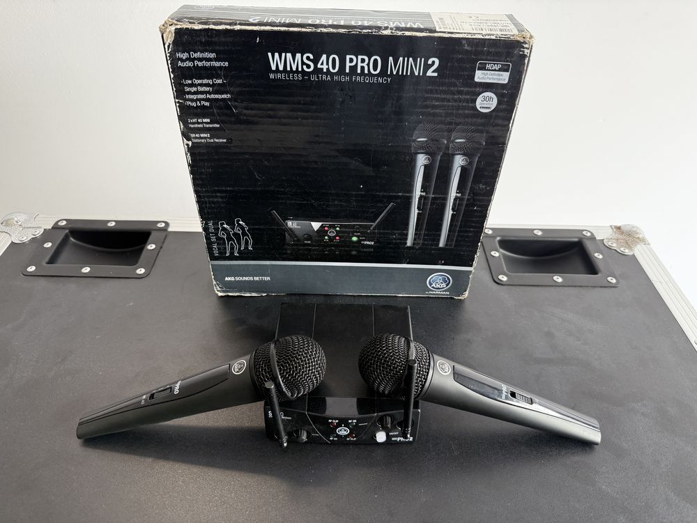 Mikrofony bezprzewodowe WMS 40 PRO MINI 2