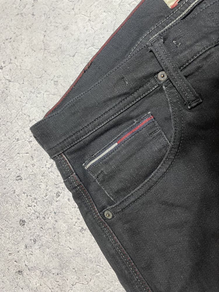 Мужские Черные Джинсы Tommy Hilfiger Denim 32x32 Оригинал Идеал
