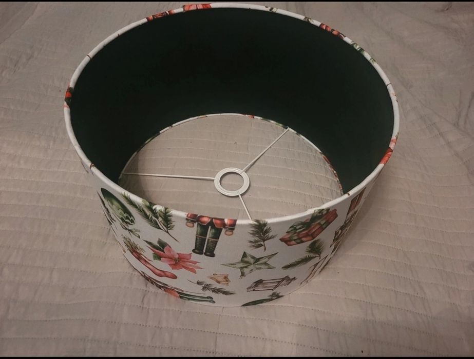 Abażur świąteczny ozdoba na święta dziadek do orzechów