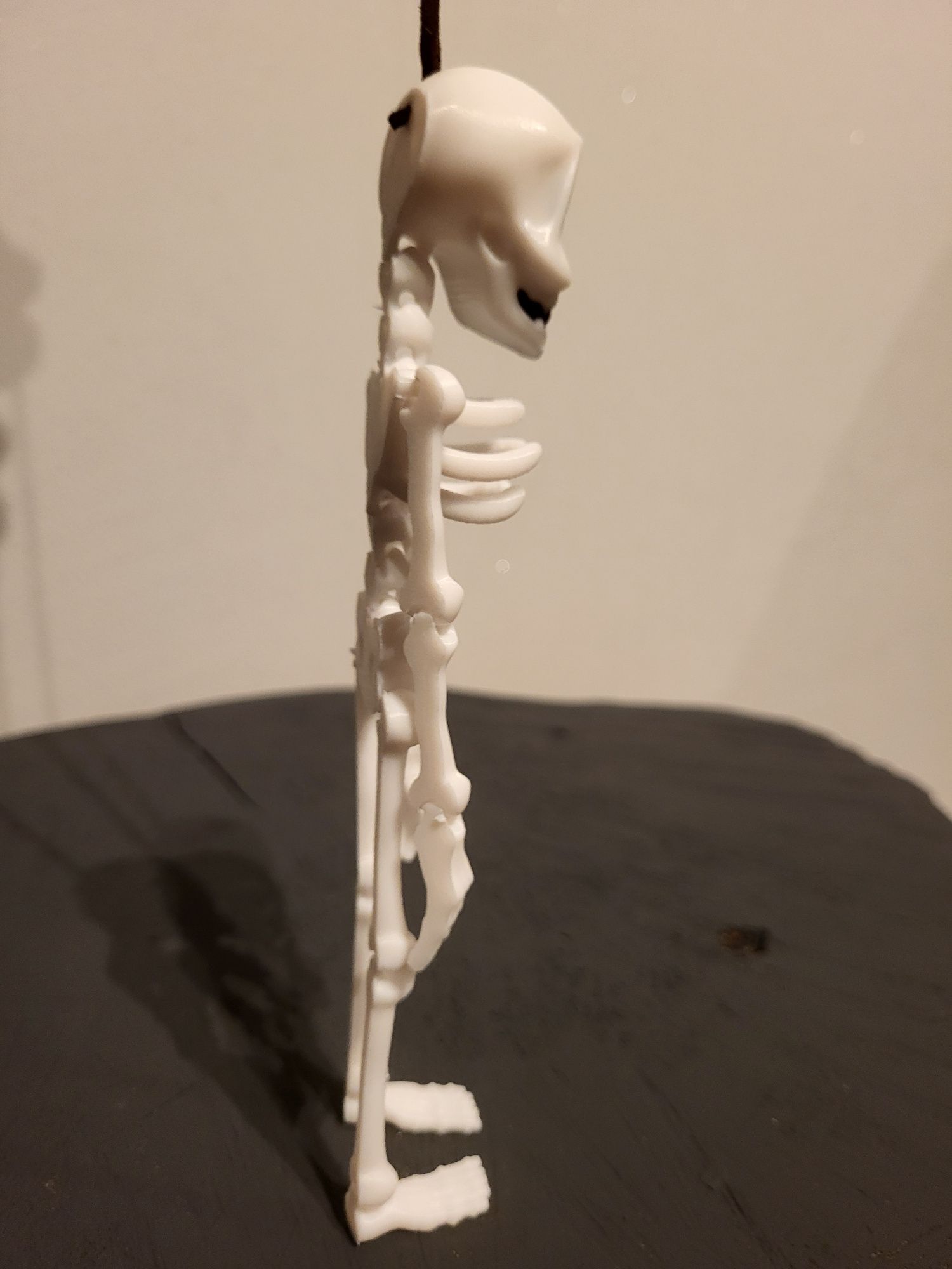 Szkielet figurka kościotrup flexi na Halloween Druk 3D PLA