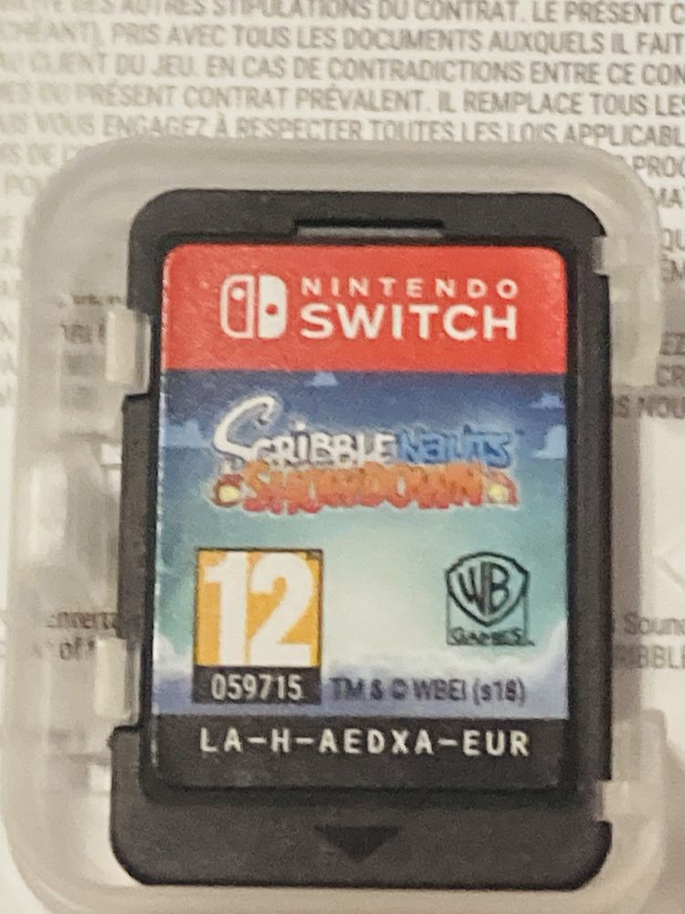 Scribblenauts Showdown Nintendo Switch NS