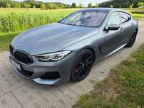BMW Seria 8 840i X-Drive, Lasery, Bowers, Salon Polska, Mat