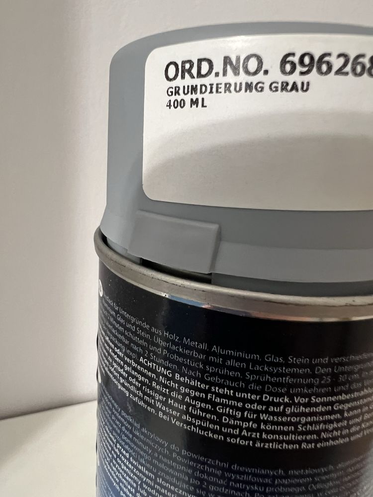 Okazja! Motip farba w sprayu matowy szary Crafts Spray