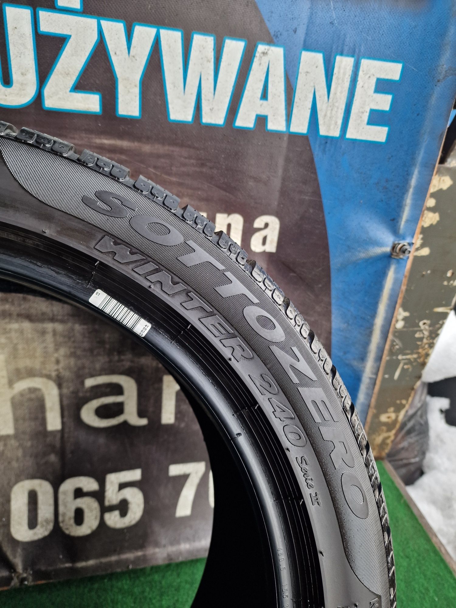 Opony zimowe 235/45/18 Pirelli Komplet 6.5mm