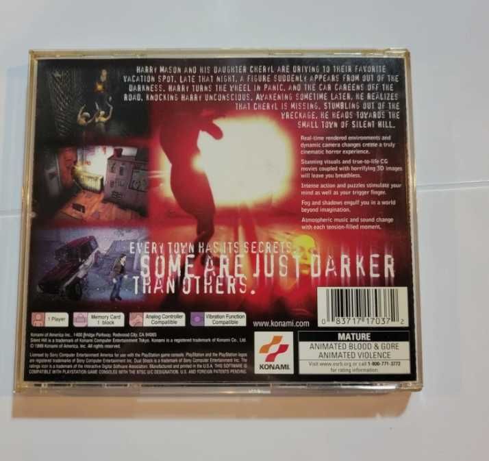 Silent Hill PS1 Americano