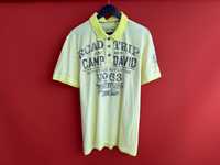 Camp David мужская футболка с воротником поло размер XXL 2XL Б У