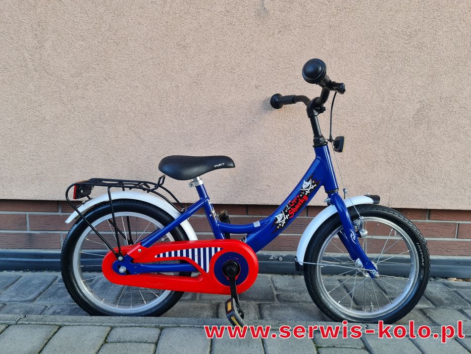 Rower dziecięcy PUKY koła 16 ALUMINIUM okazja rabat polecam WYSYŁKA