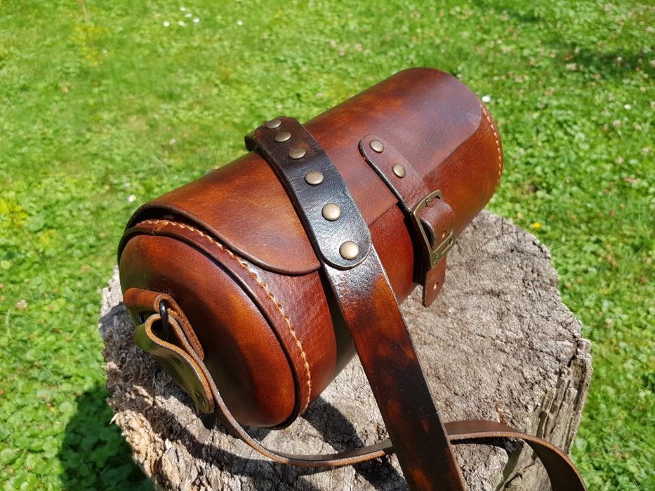 Damska skórzana torebka "Tank Bag"