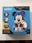 Puzzle 50 Wood Craft Junior W świecie Mickey