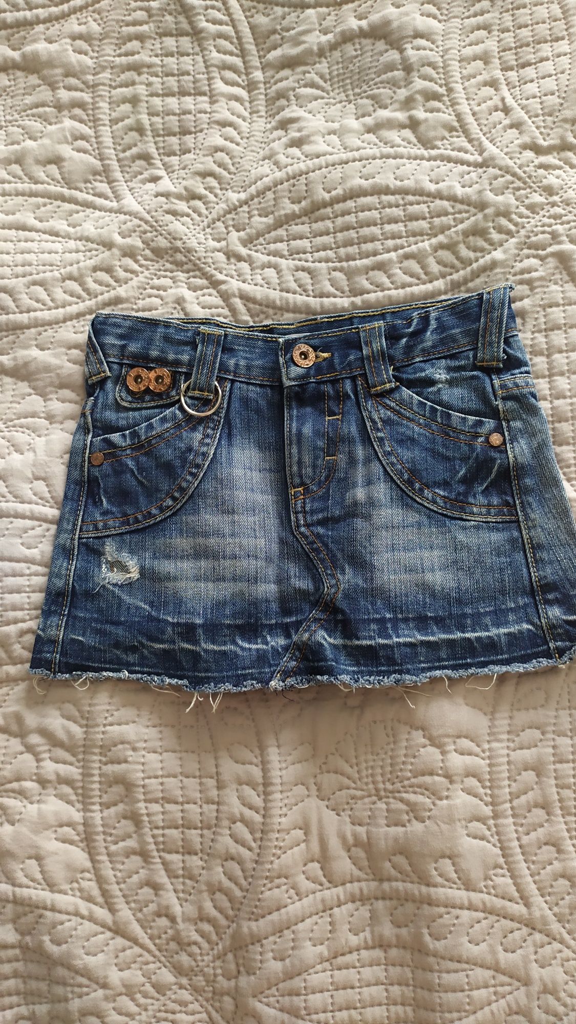 Spódnica jeans dla dziewczynki
