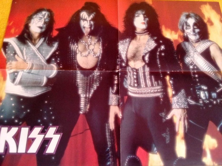 Kiss - plakat hard rock/heavy metal