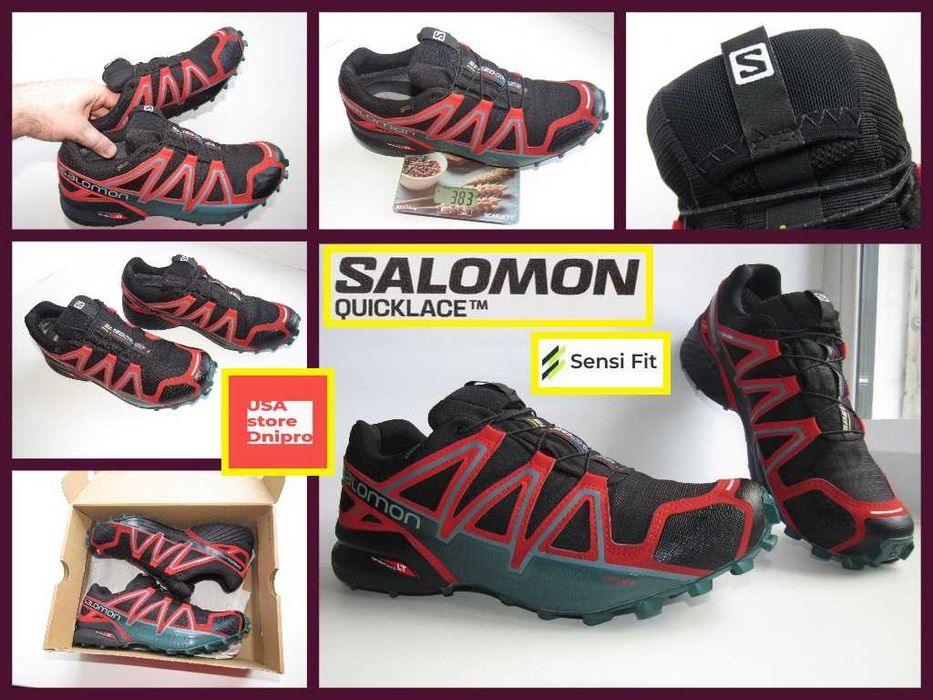 Кроссовки мембранные, трейловые Salomon Speedcross 4 GTX р 45 (29.5см)