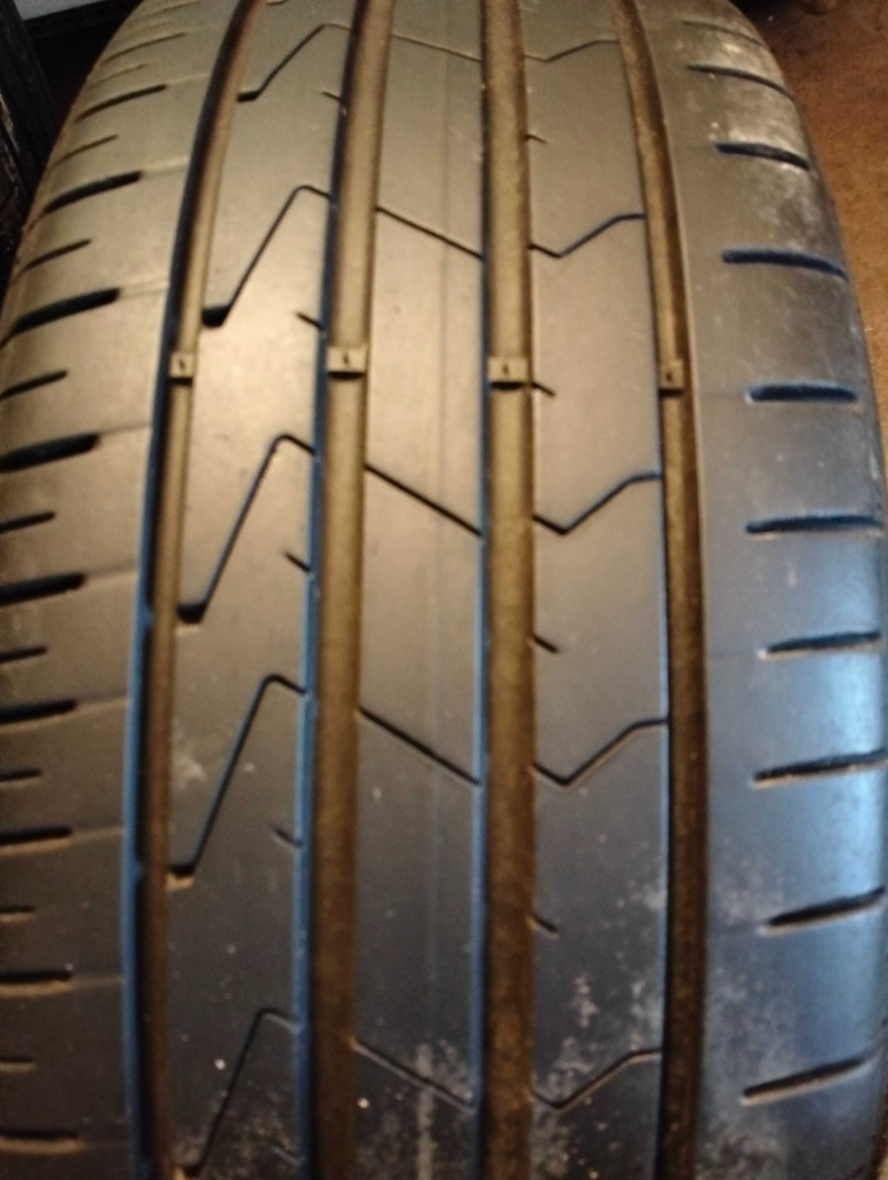 Felgi VW 16 5x100 z letnimi oponami Hankook