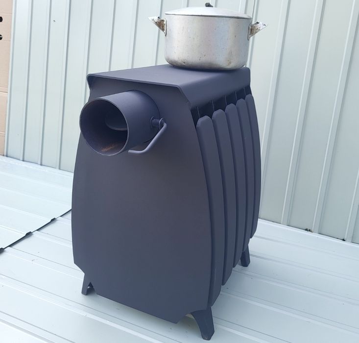 • Варочная! 4мм! Для Дома и Дачи! 136м3! Печь буржуйка булерьян