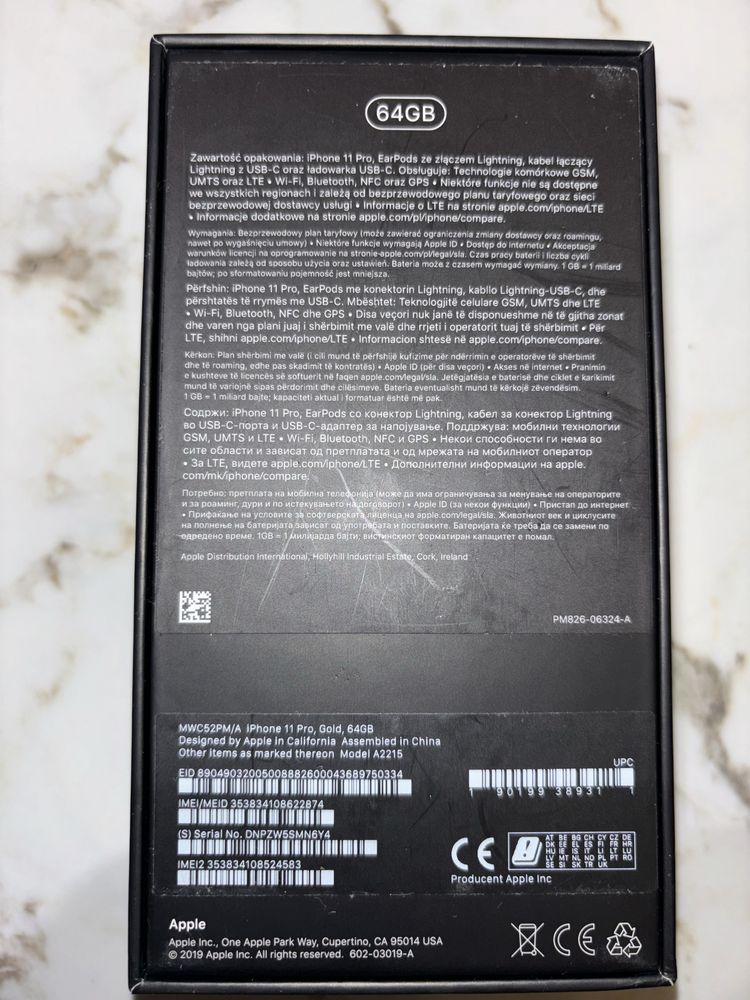 iPhone Pro złoty 91% bateria + gratisy