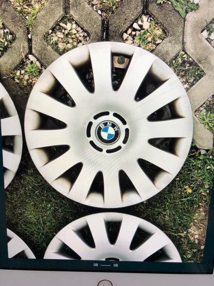 Opony 205/55/R16 BMW opony zimówki R16 + oryginalne kołpaki